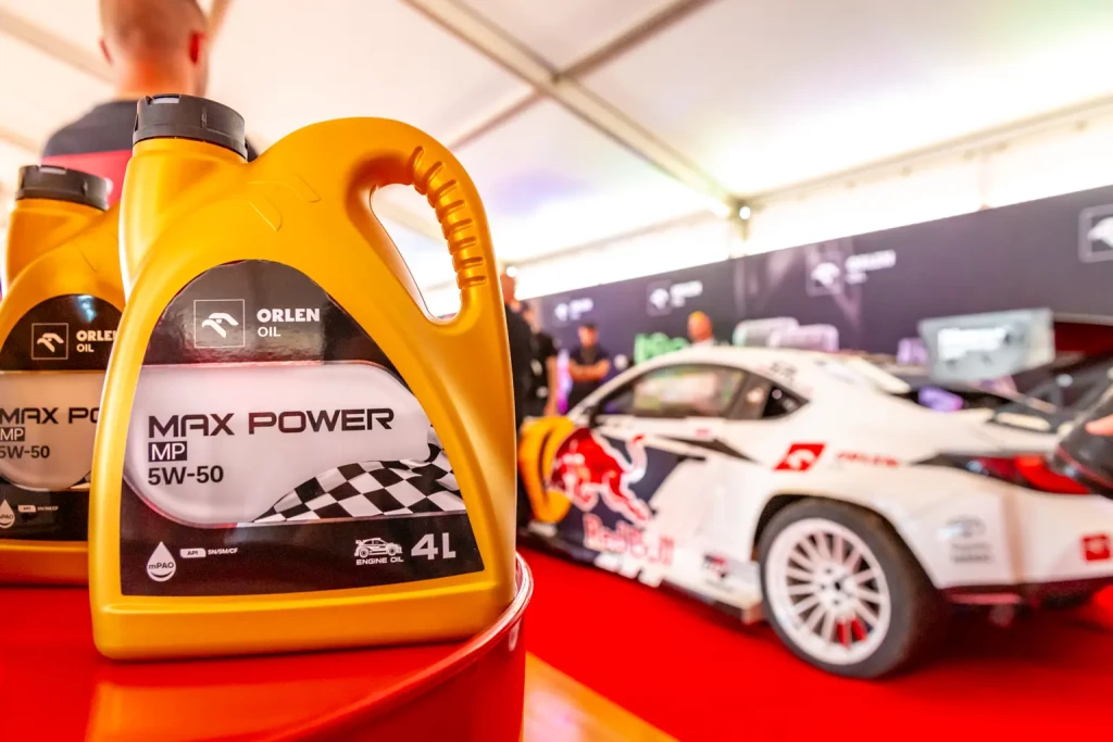 Prezentacja oleju silnikowego Orlen Oil Max Power MP 5W-50