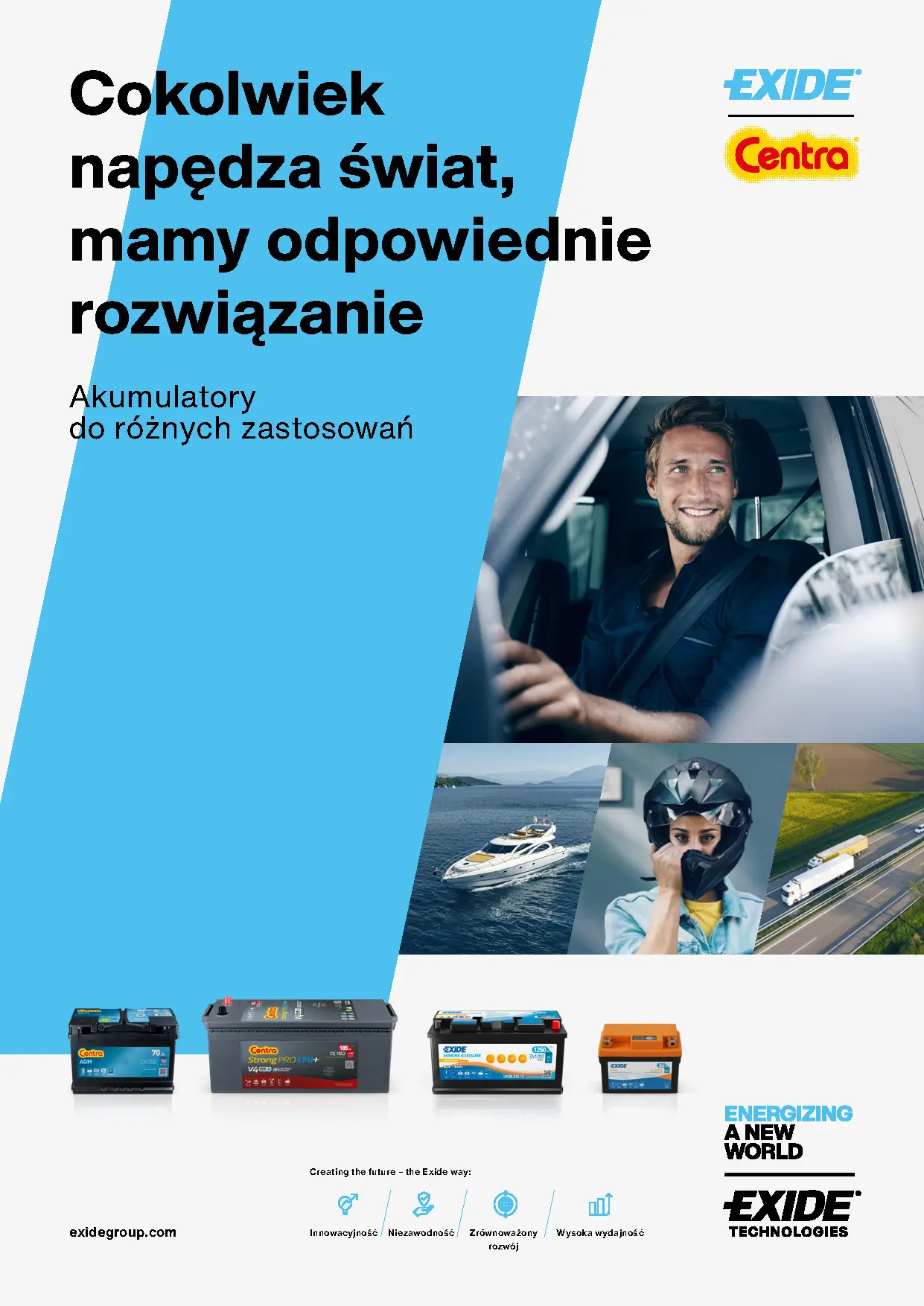 Akumulatory do różnych zastosowań