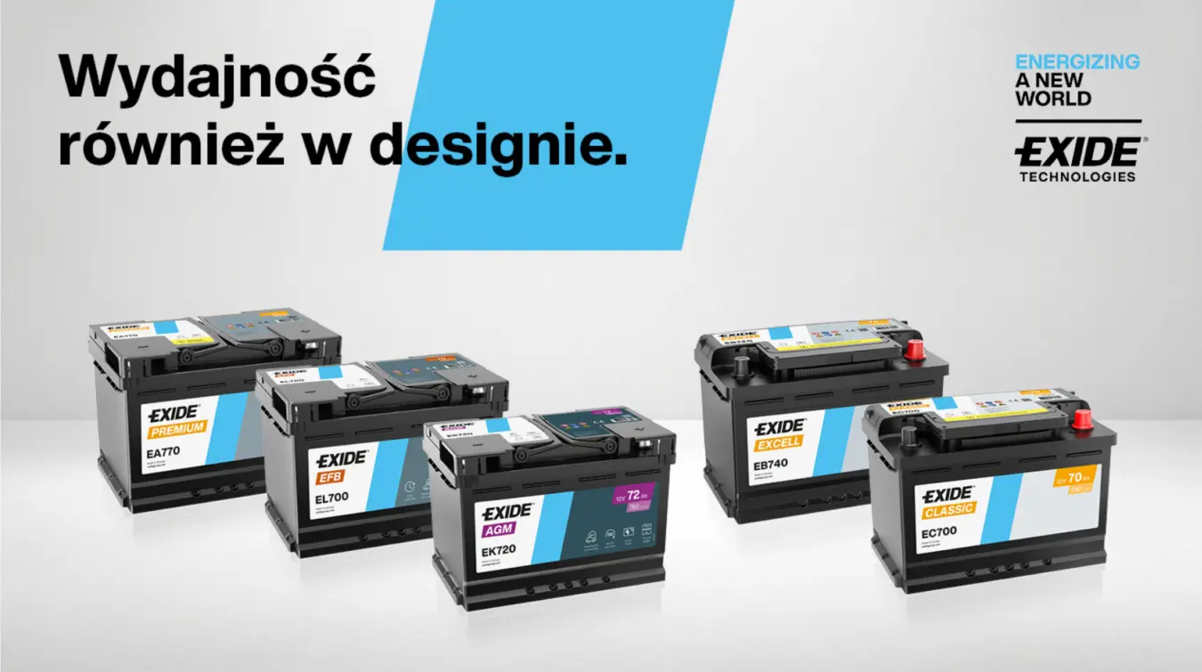 Prezentacja akumulatorów EXIDE i CENTRA