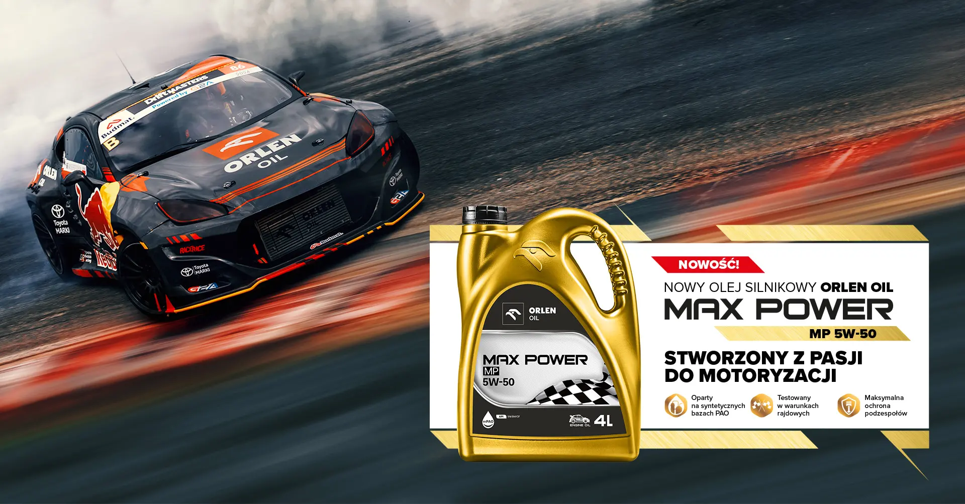 Prezentacja nowego oleju silnikowego ORLEN Oil Max Power MP 5W50