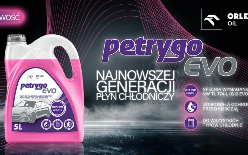 Prezentacja płynu do chłodnic Orlen Oil Petrygo EVO